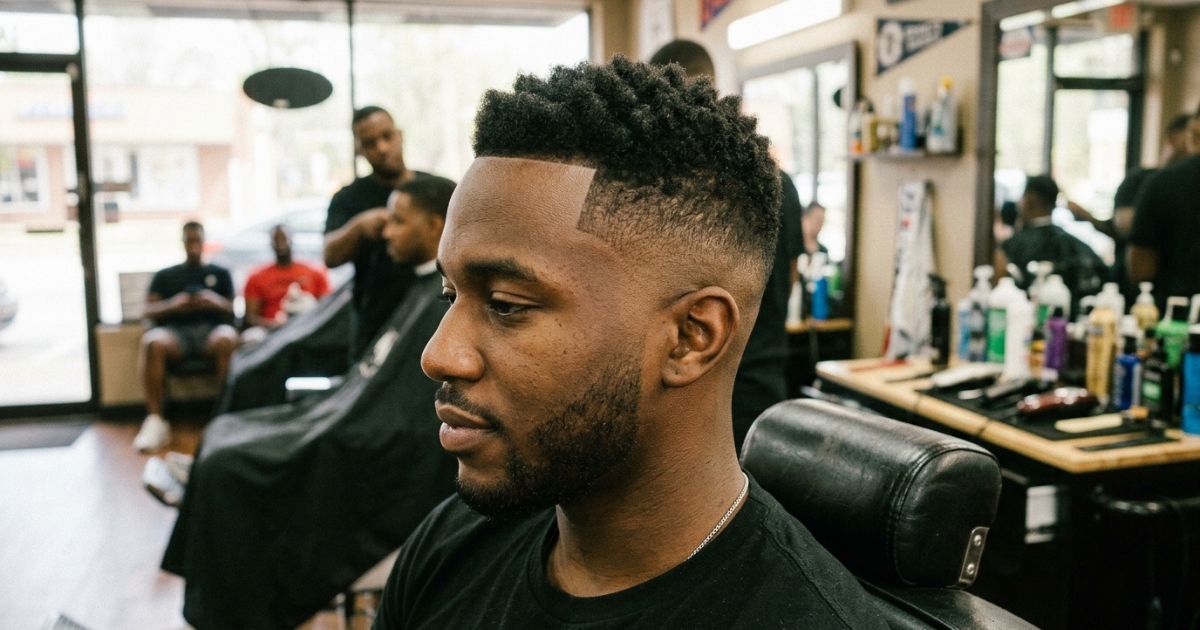 Bald Fade Haircut for Black Men