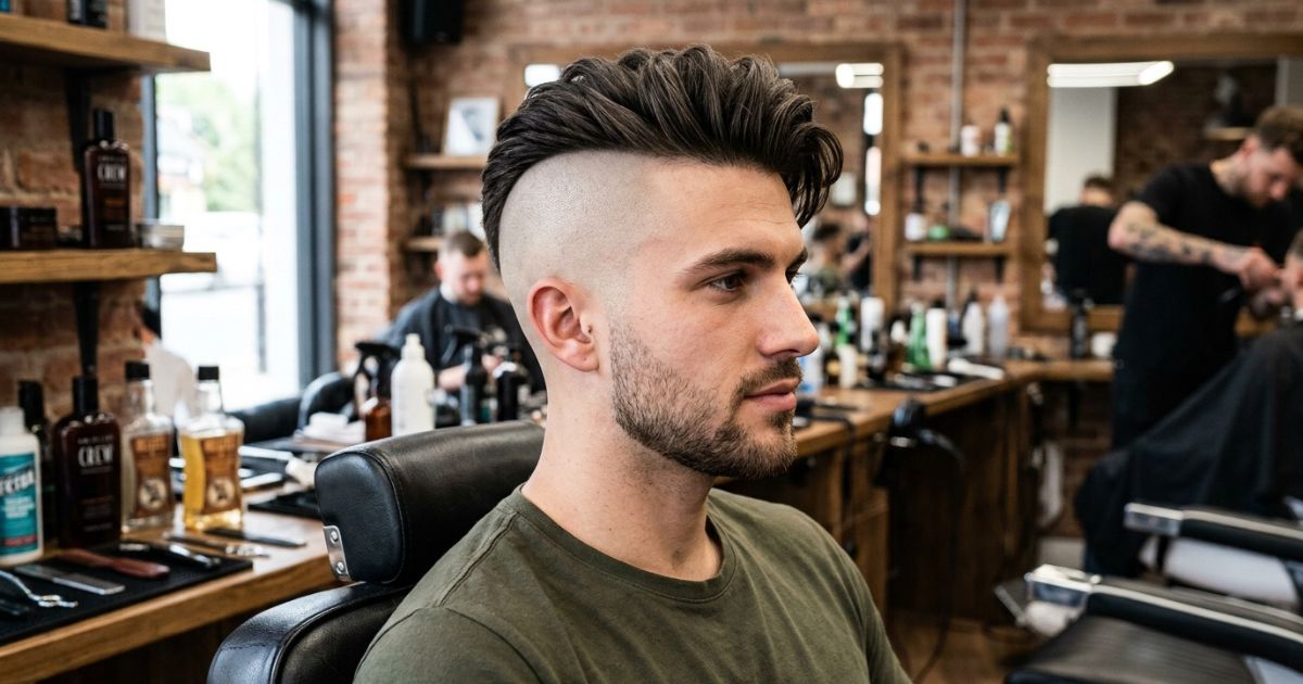 Bald Fade Long on Top