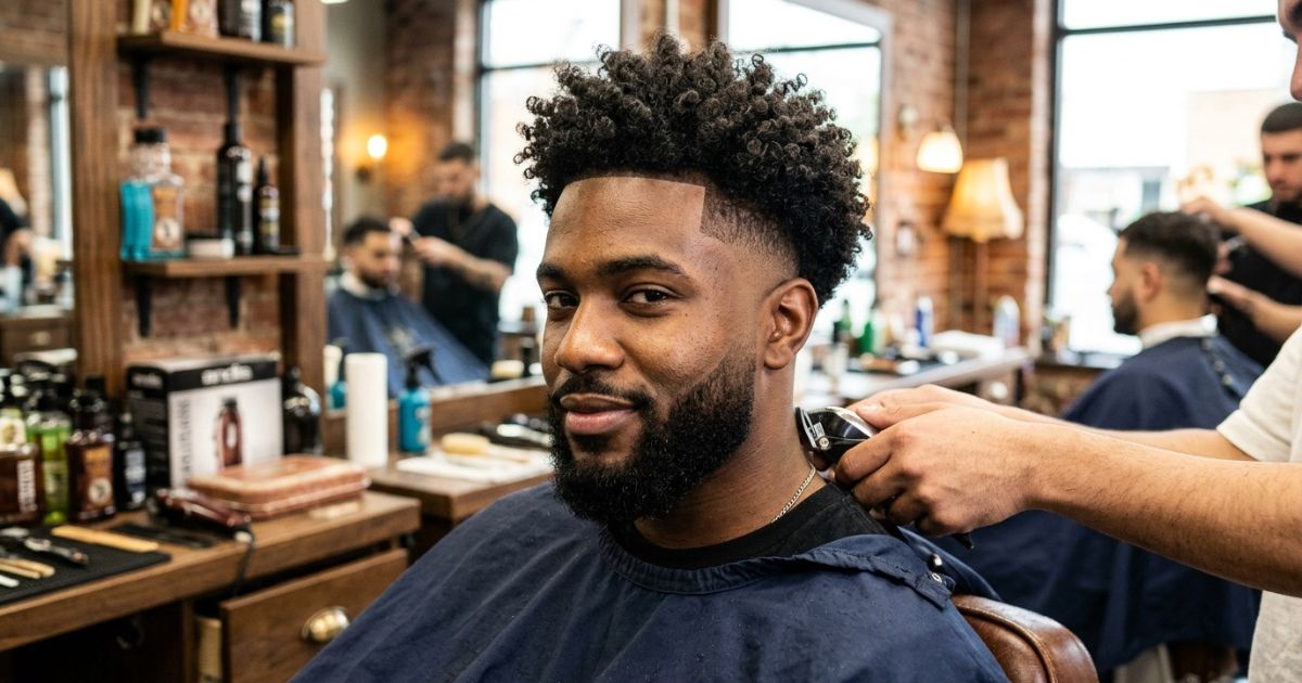 Bald Fade for Curly Hair