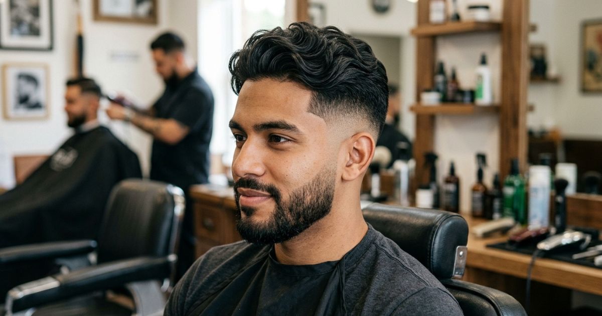 Bald Fade for Wavy Hair