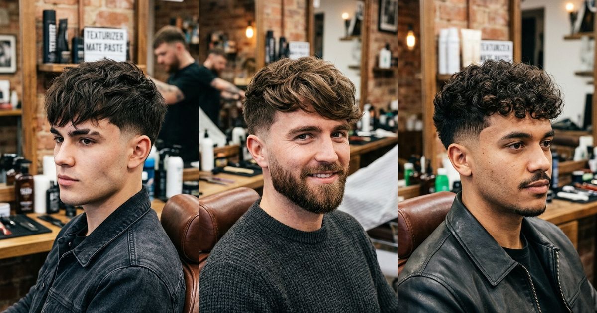 Best Textured Fringe Mid Taper Styles