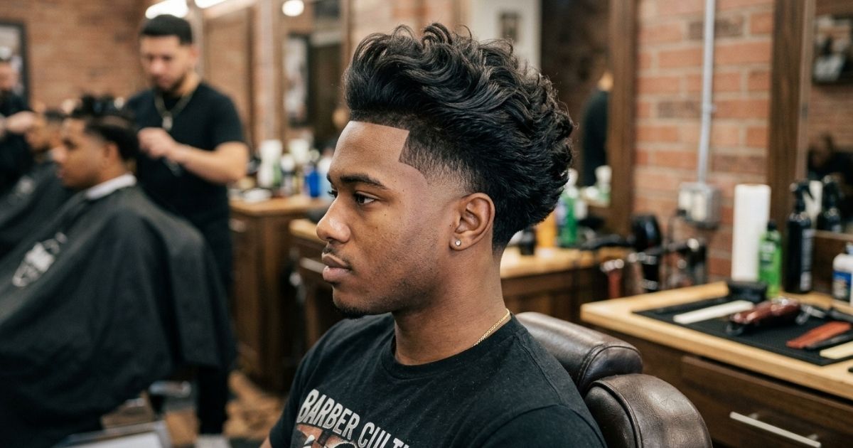 Blowout Taper Burst Fade