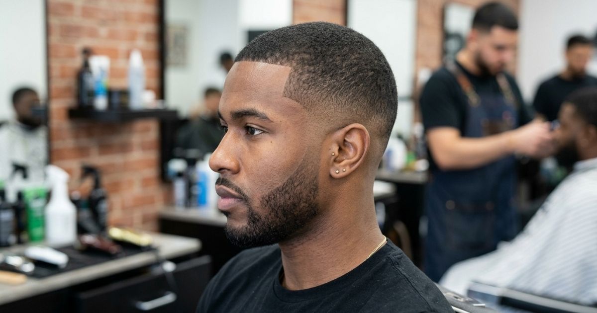 Buzz Cut Taper Burst Fade
