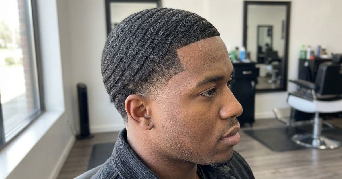 Drop Taper Fade + 360 Waves