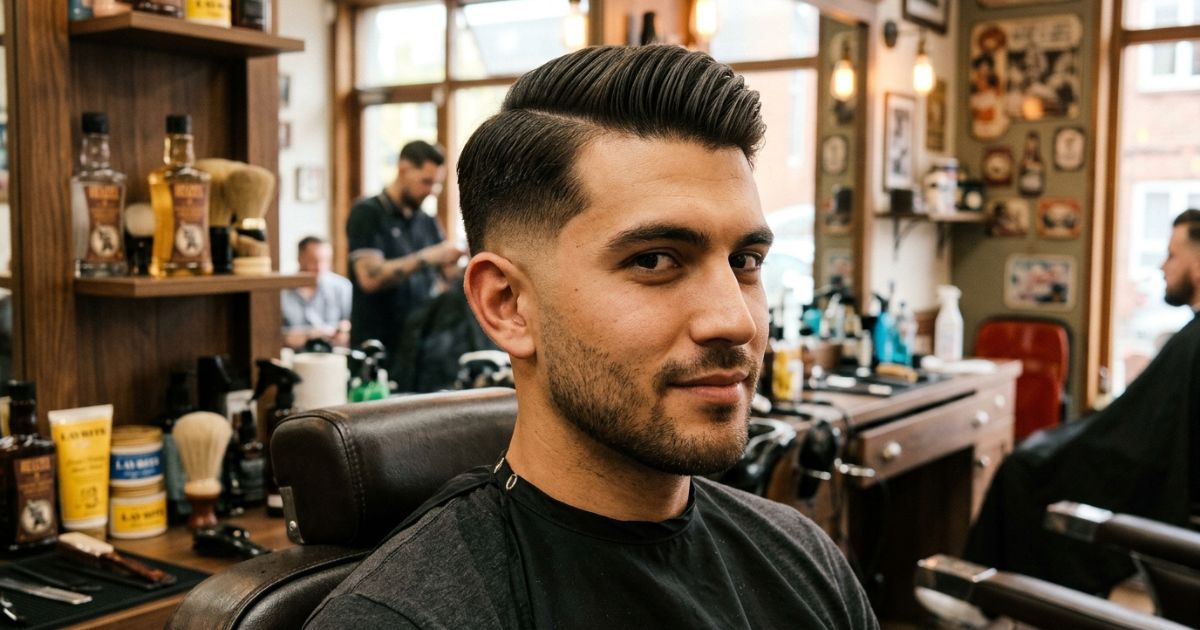 Drop Taper Fade + Comb Over