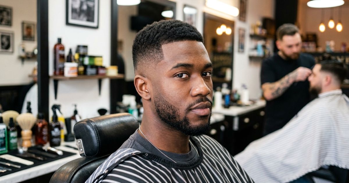 Drop Taper Fade + Crew Cut