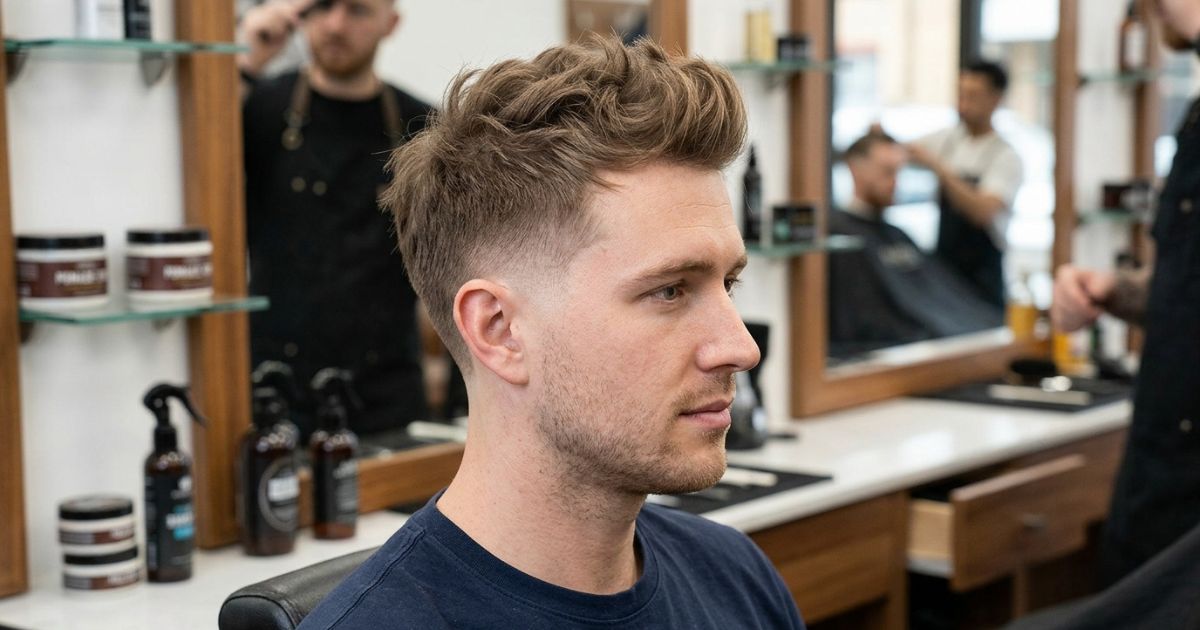 Drop Taper Fade For Fine/Thin Hair