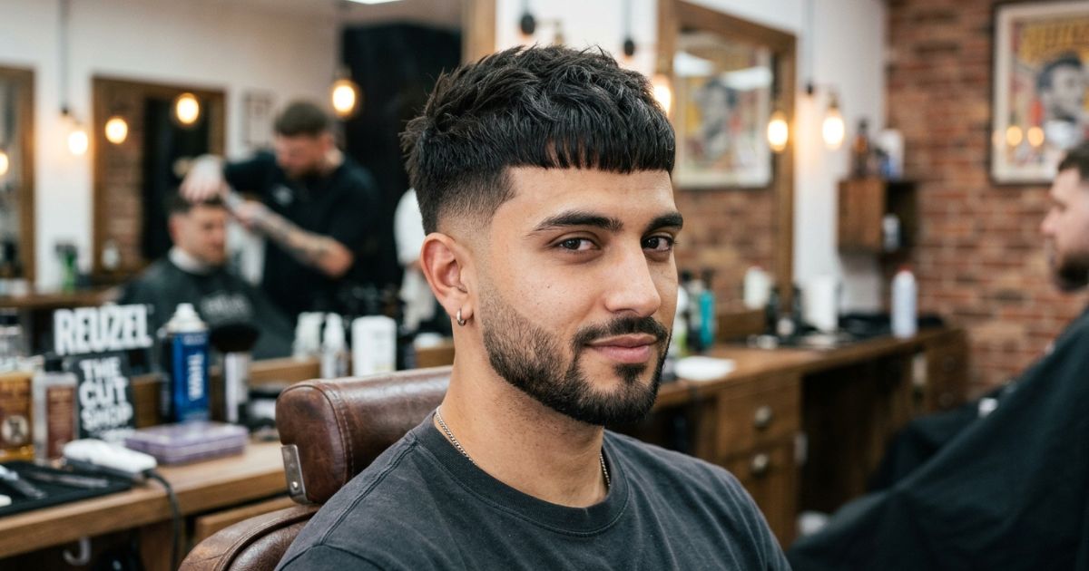 Drop Taper Fade + French Crop