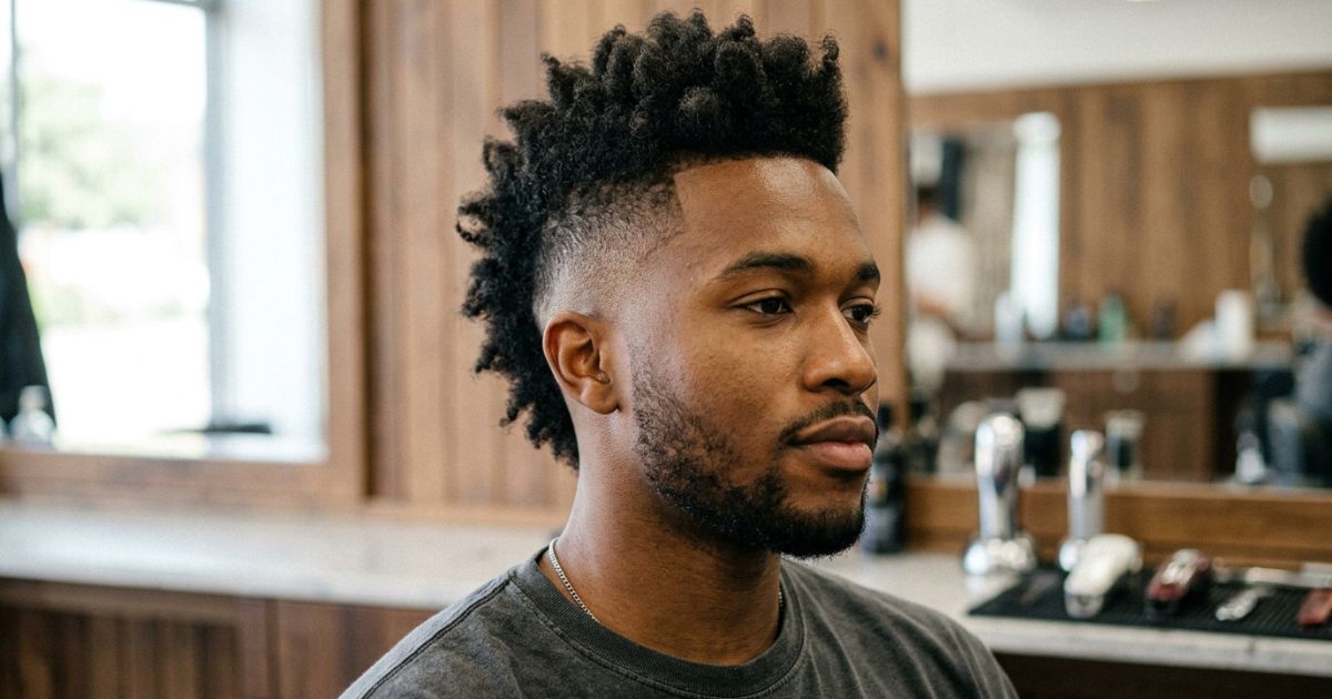Drop Taper Fade + Mohawk