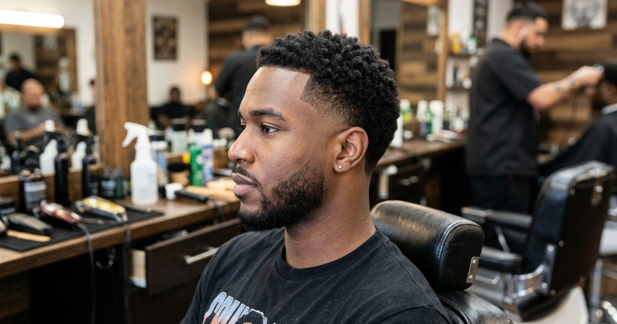Drop Taper Fade + Short Hair