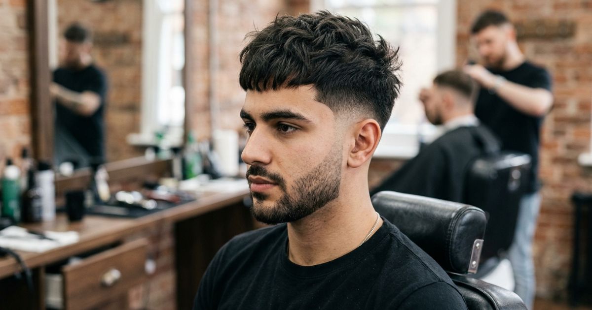 Drop Taper Fade + Textured Crop