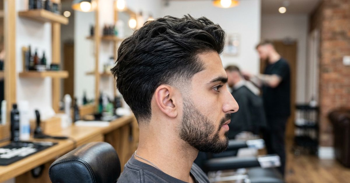 Drop Taper Fade + Undercut