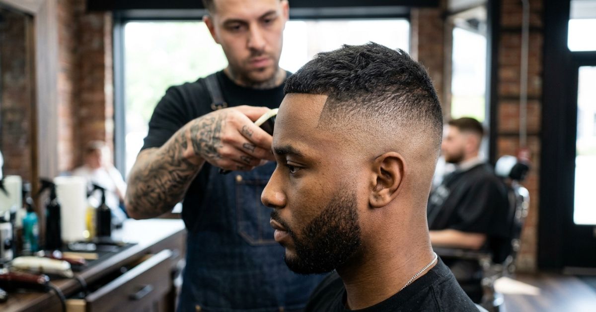 High Bald Fade Haircut