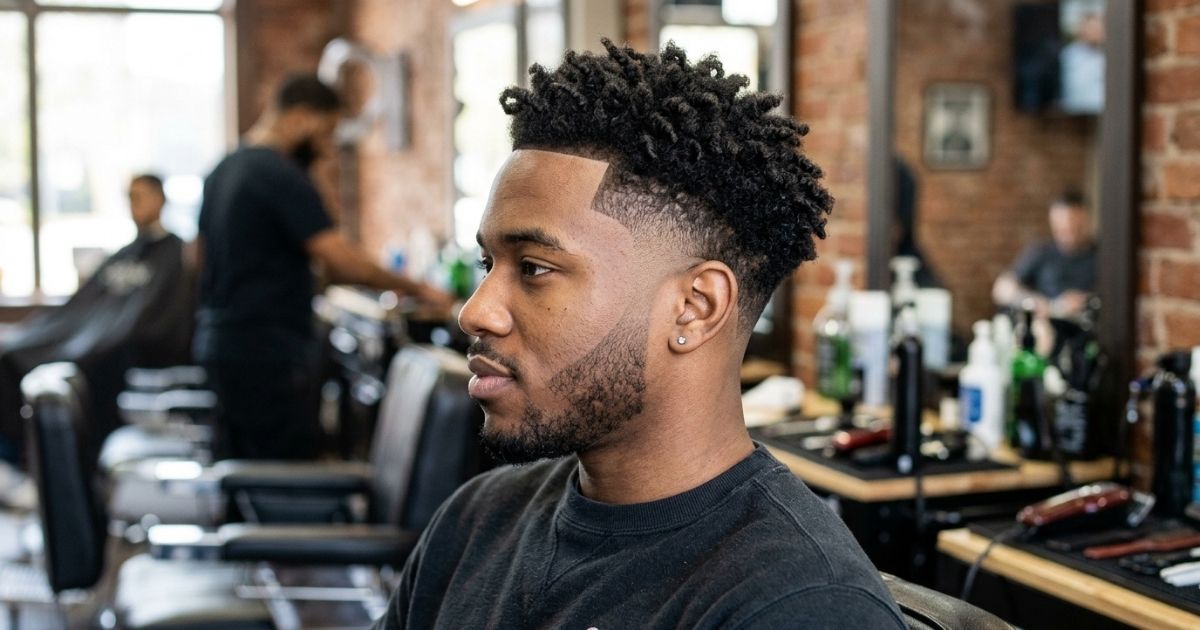 High Taper Burst Fade