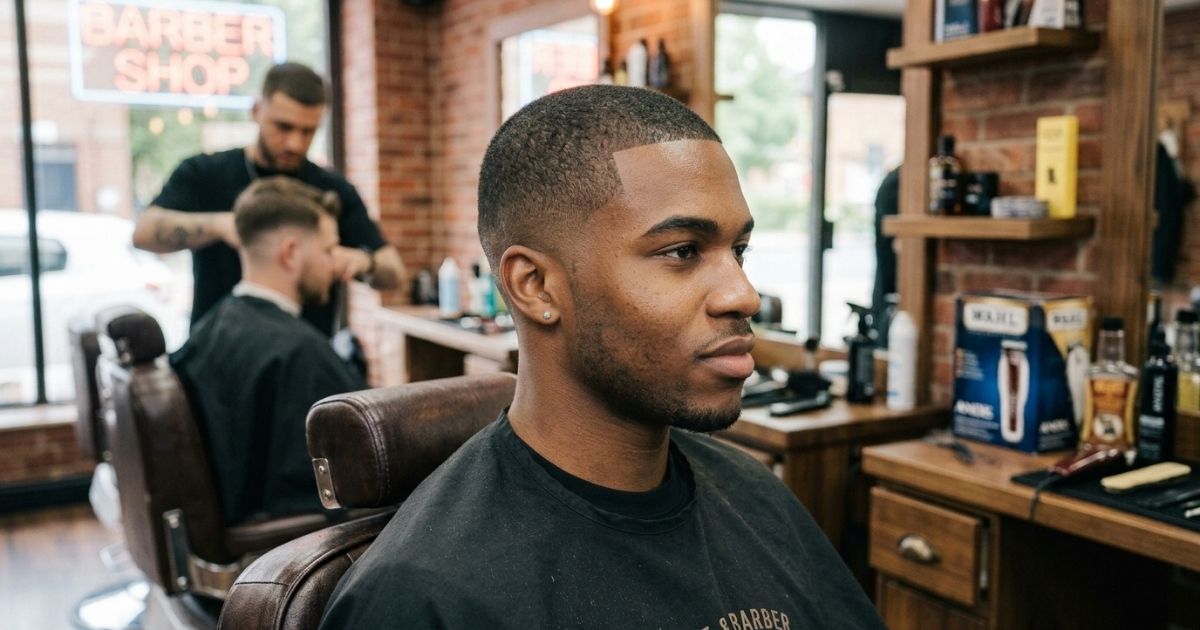 High Taper Fade Buzz Cut