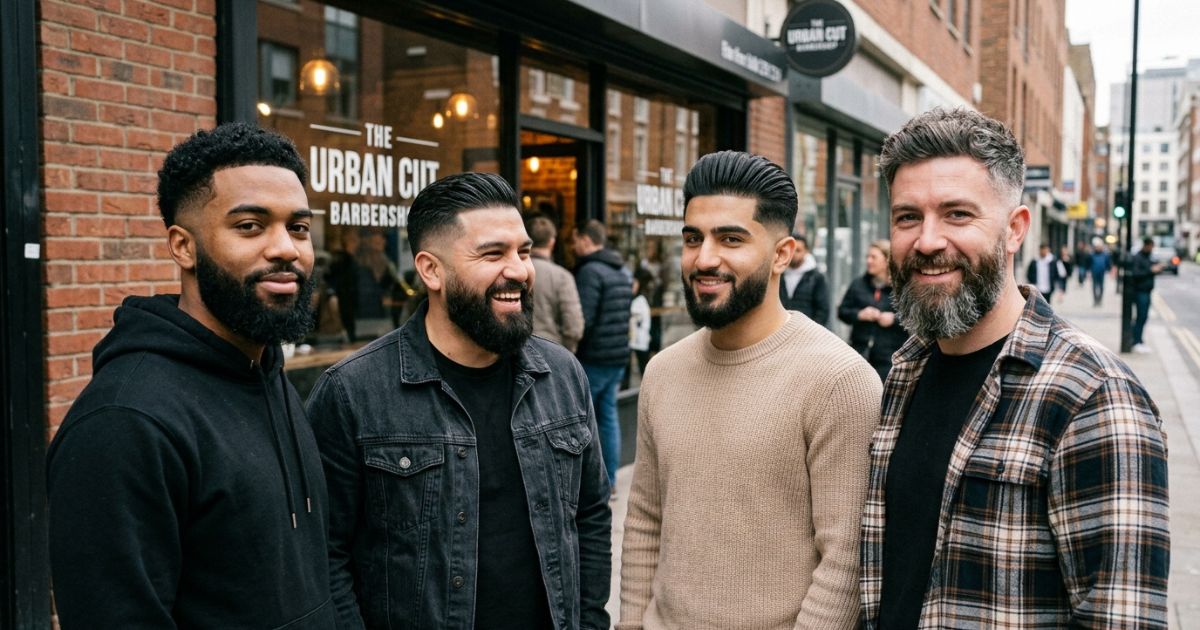 High Taper Fade With Beard