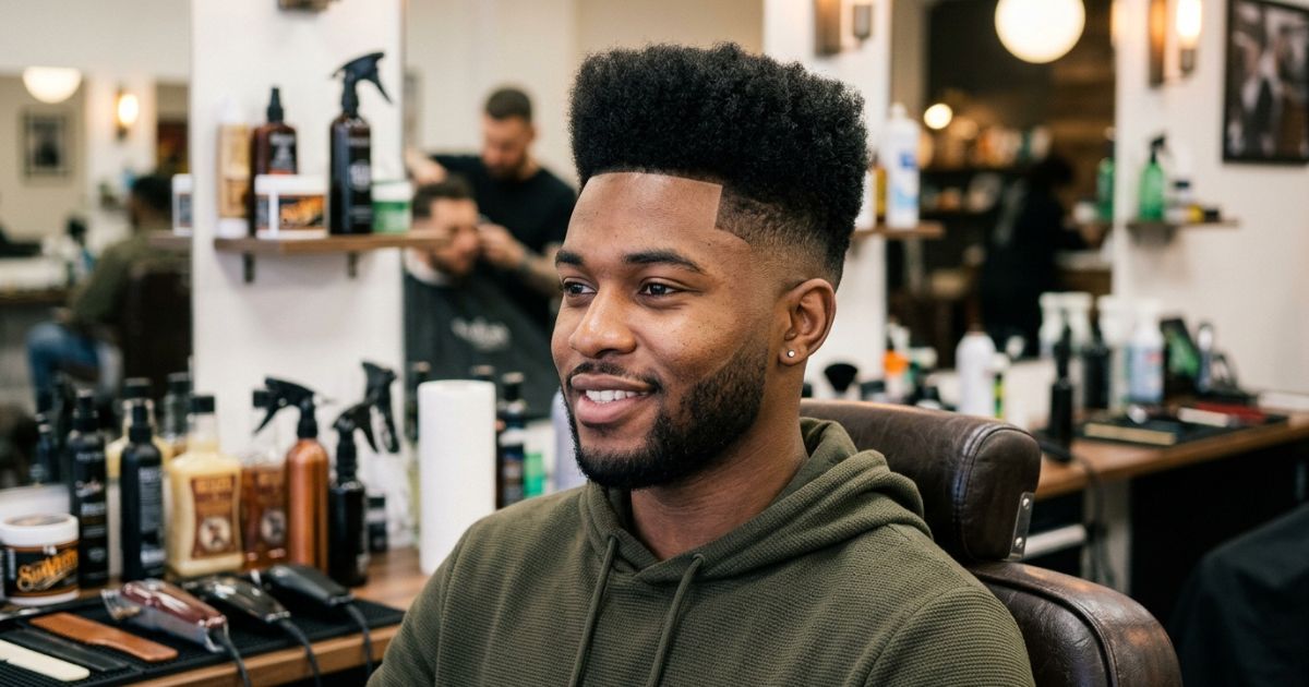 High Top Mid Taper Fade
