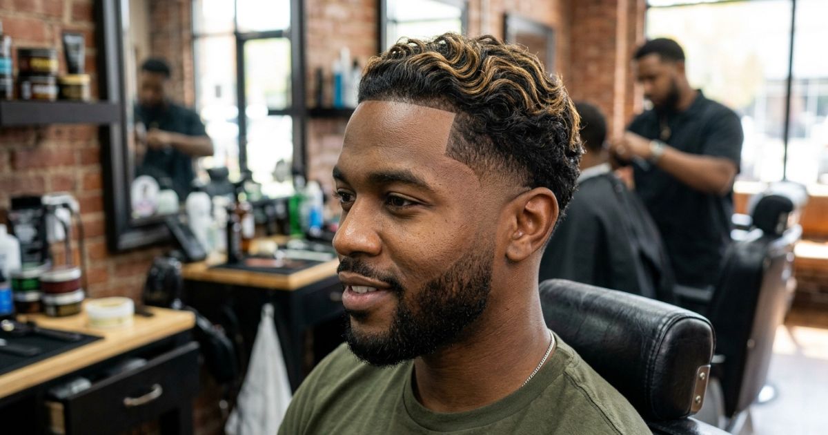 Highlighted Wavy Low Taper