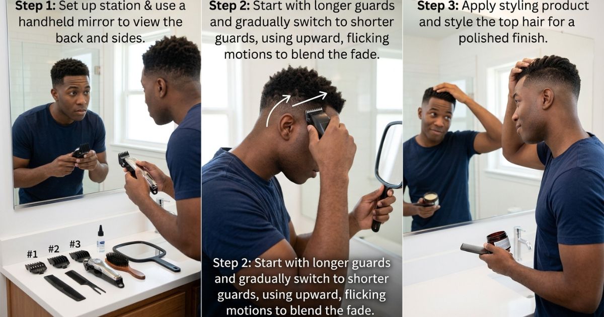 How To Extend Your High Taper Fade At Home
