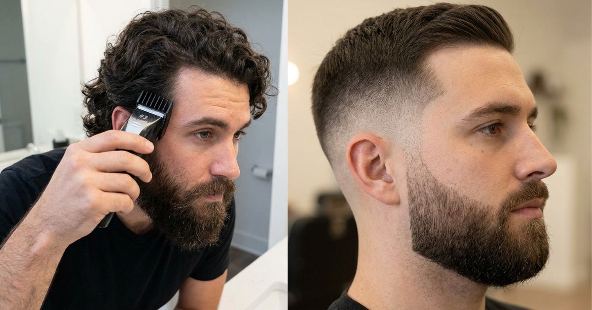 How To Maintain A Taper Fade With Beard