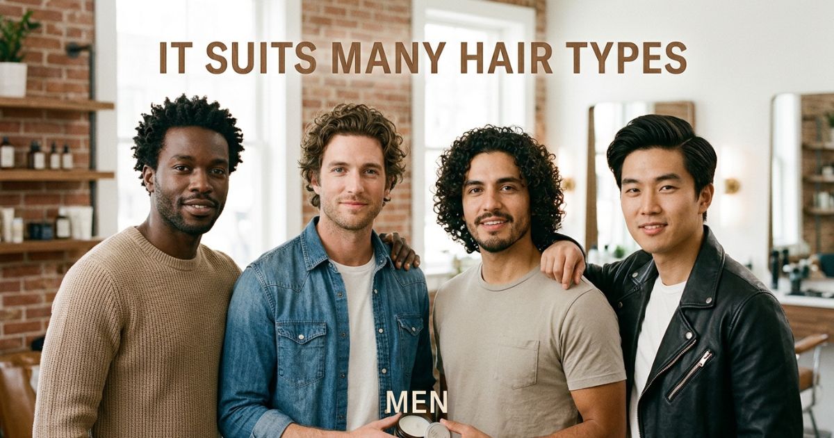 It Suits Many Hair Types