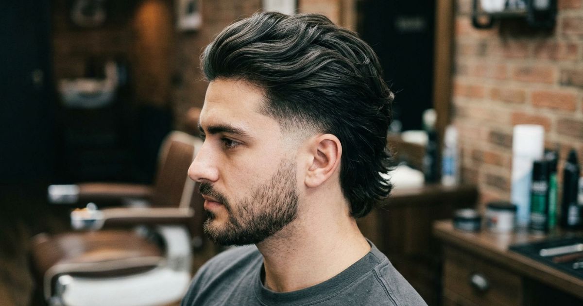 Low Long Hair Taper Fade