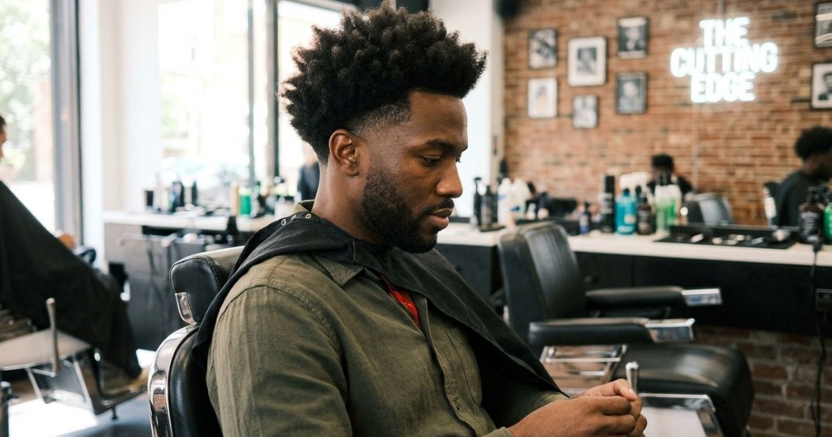  Low Taper Fade Afro Haircut