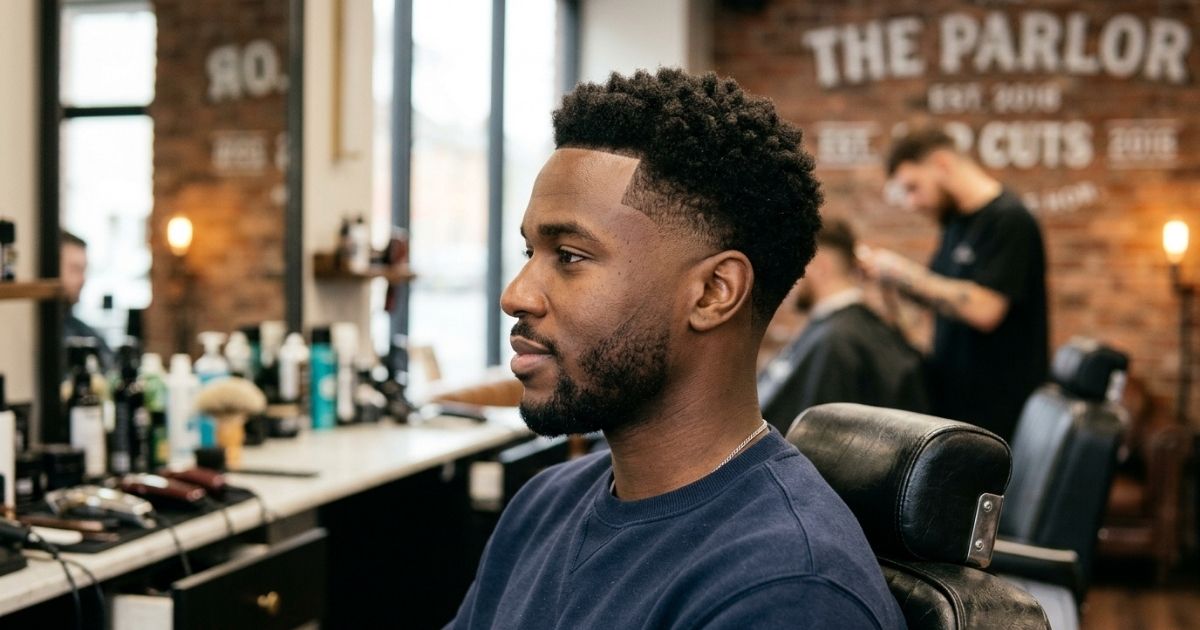 Low Taper Fade Afro Short