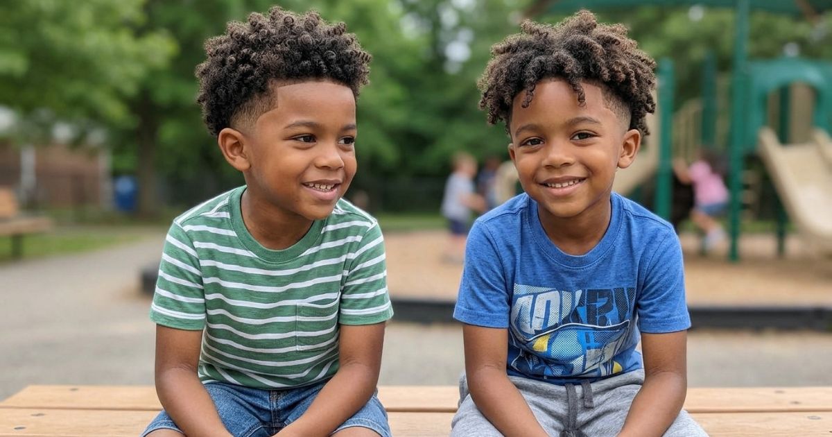 Low Taper Fade Curly Hair Kids