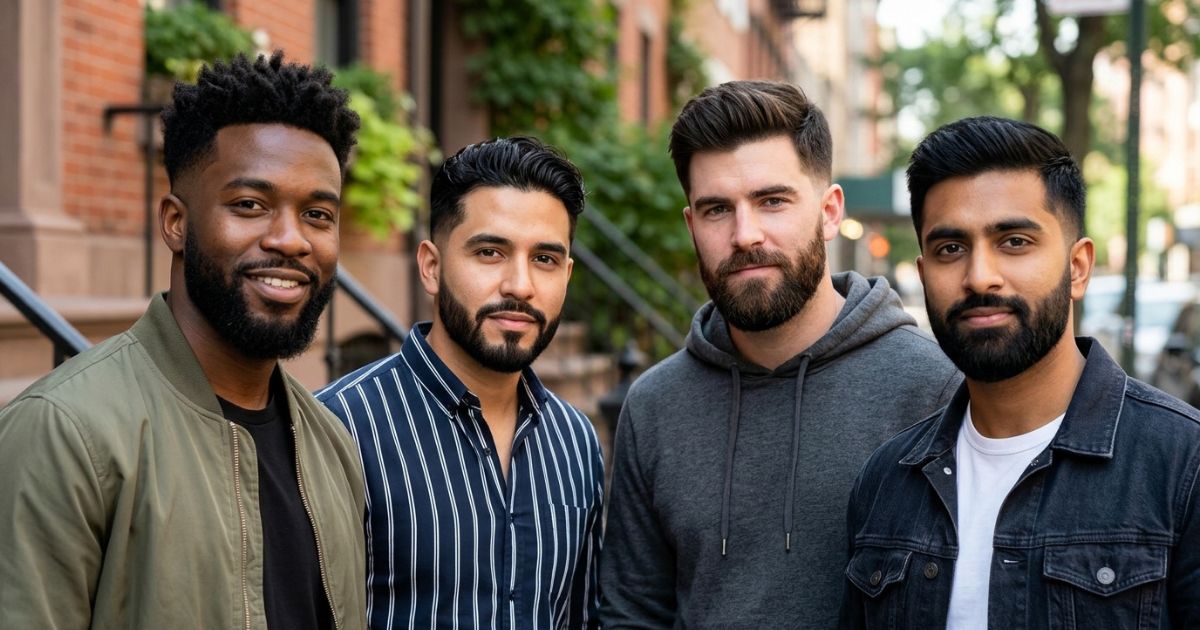 Low Taper Fade With Beard