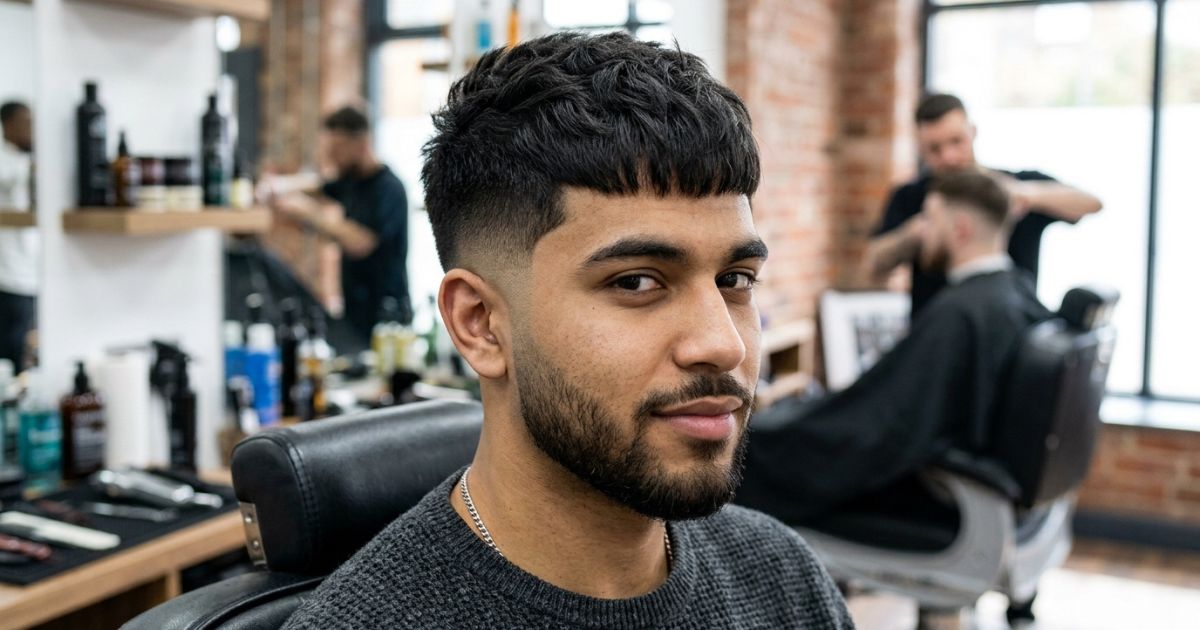 Low Taper Fade with French Crop