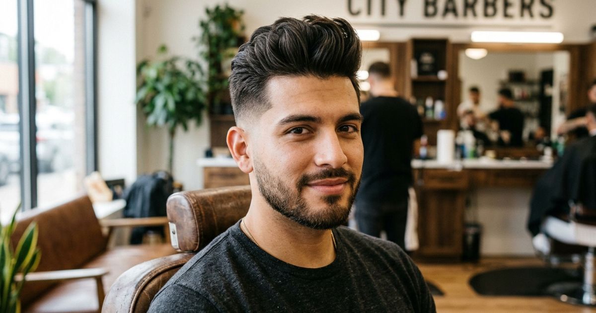 Low Taper Fade with Quiff
