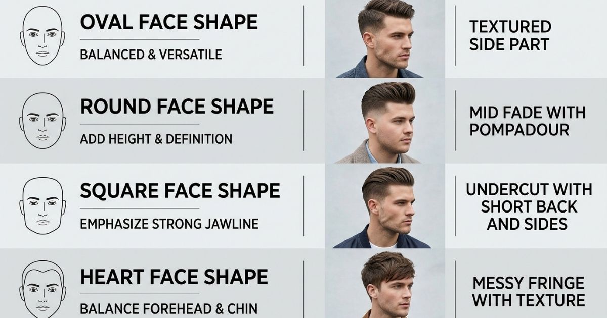 Matches Different Face Shapes