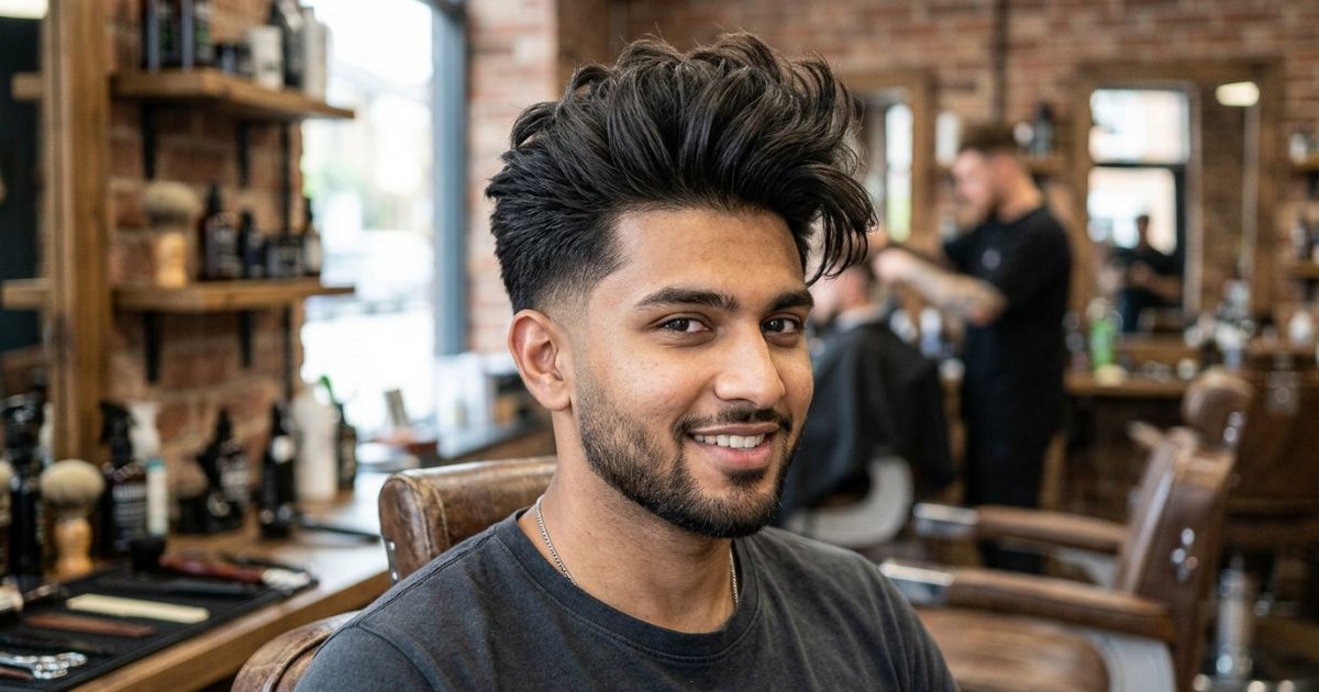 Mid Taper Fade Blowout