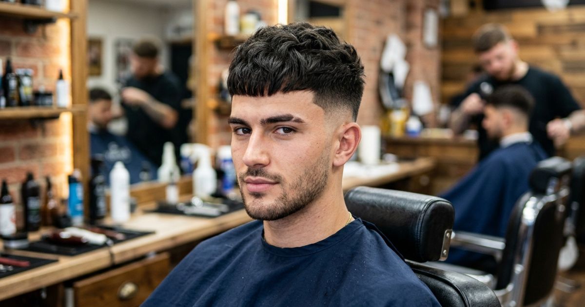 Mid Taper Fade French Crop