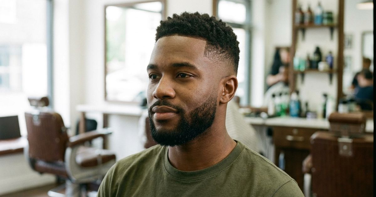 Short Taper Fade With Beard
