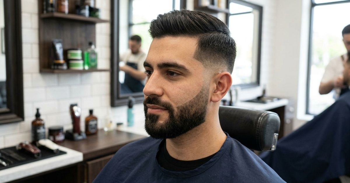 Taper Fade With Beard Trim