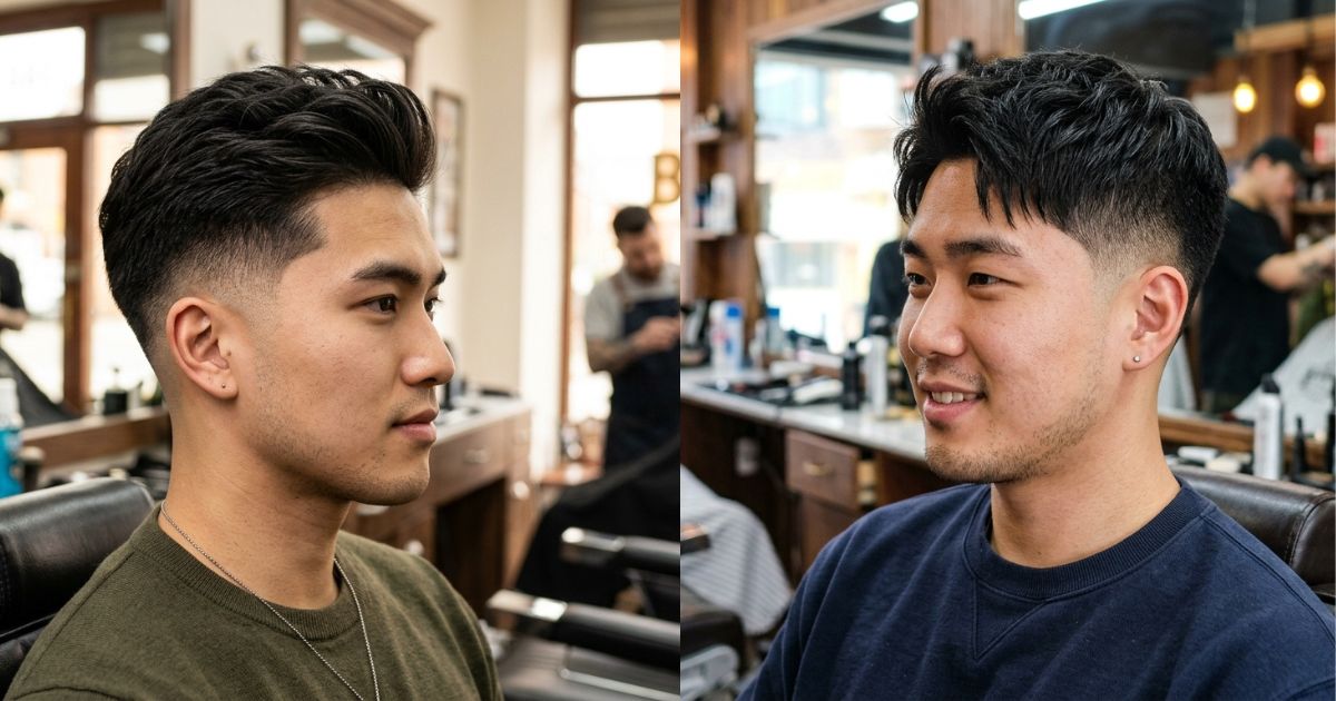 Taper Fade for Asian Hair