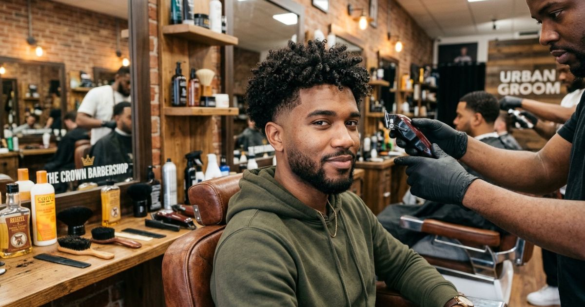 Taper Fade for Curly Hair