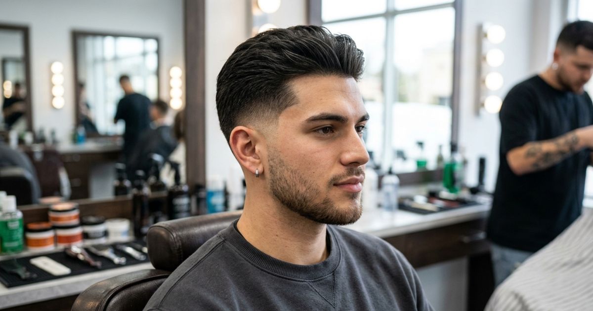Taper Fade for Straight Hair