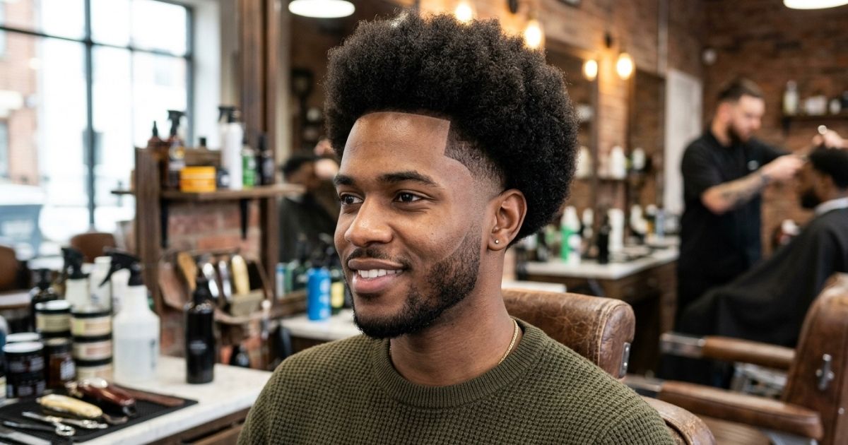 Temple Taper Afro
