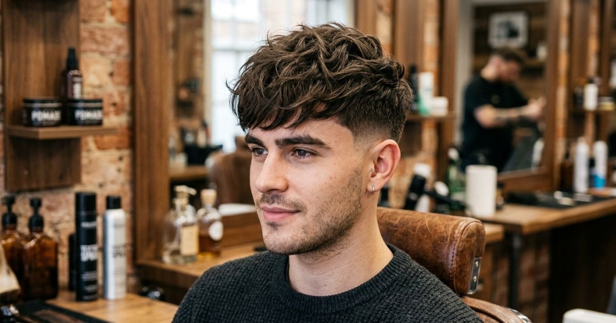 Textured Fringe with Blowout Taper