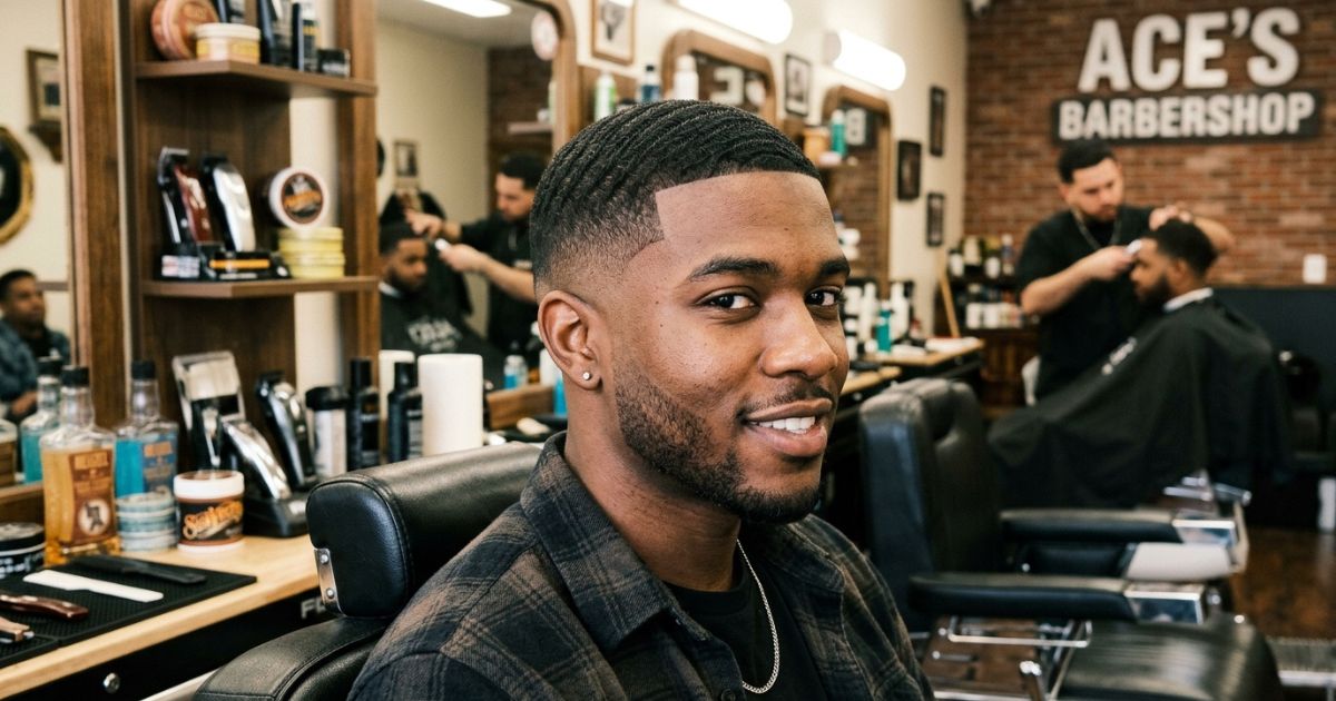 Wavy Drop Fade