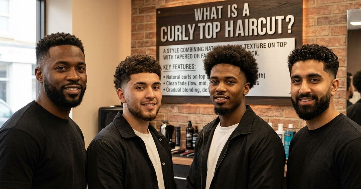 What Is a Curly Top Fade Haircut?