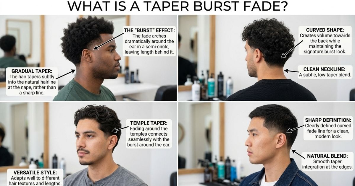 What Is a Taper Burst Fade?