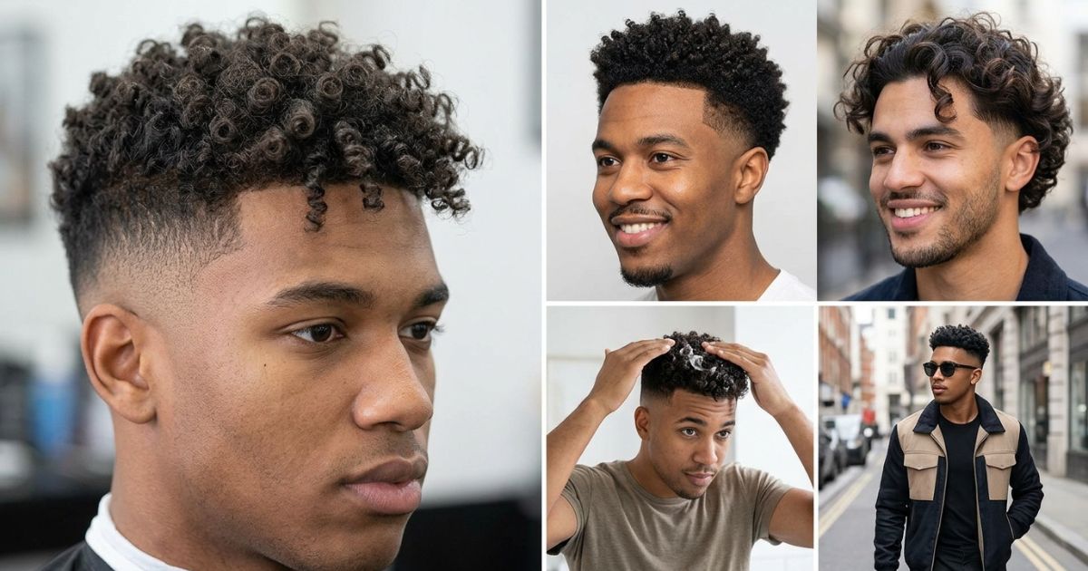 Why the Curly Top Fade Is So Popular