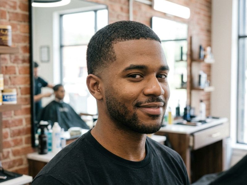 16 Guard Buzz Cut Low Taper Curly Hair for a Natural Finish
