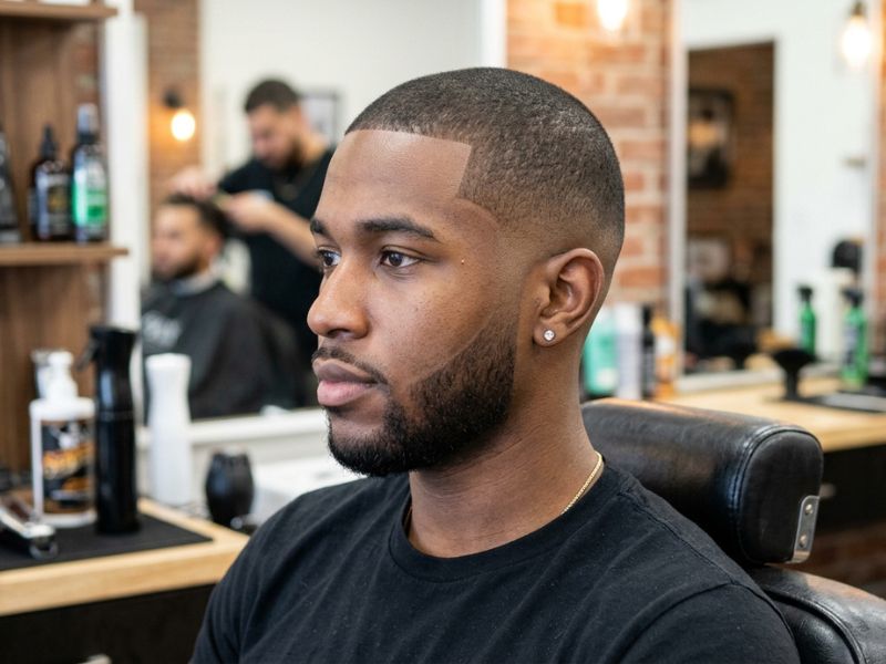 Clean Low Taper Fade Buzz Cut