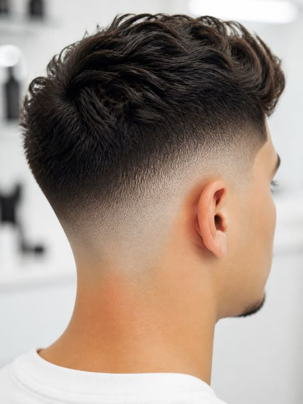 Drop Low Fade Crew Cut