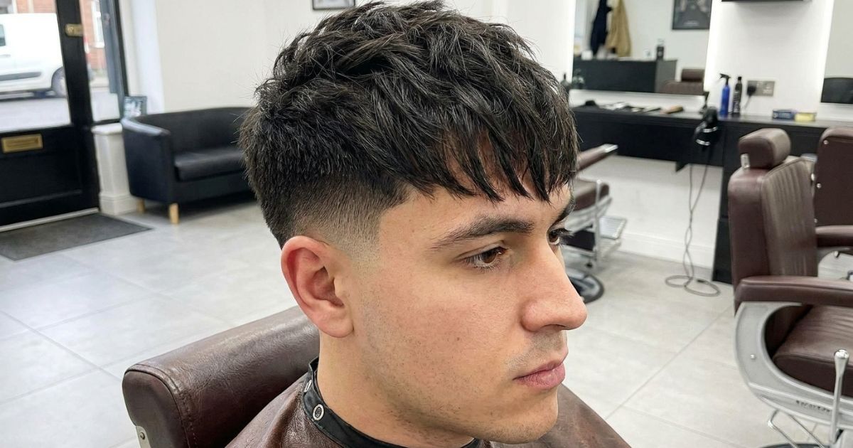 Layered Fringe with Low Taper